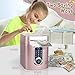 Refasy Touchscreen Piggy Bank ATM Bank Toy for Kids Age 3-12, Electronic Money Bank Coin Bank with Music Kids Safe Birthday Xmas Gifts Toys for 3 4 5 6 7 8 9 10 11 12 Year Old Boys Girls (Rose Gold)
