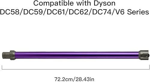 Miniatura 7 de Accesorios de repuesto Varita de liberación rápida para modelos Dyson V6DC58DC59DC61DC62DC74, tubo de extensión compatible con Dyson V6