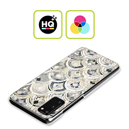 Head Case Designs Officially Licensed Micklyn Le Feuvre Monochrome Art Deco Tiles Marble Patterns Hard Back Case Compatible with Samsung Galaxy S23 5G