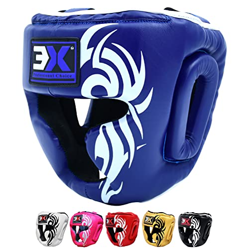 RingMasterUK Casque Protection Enfant Arts Martiaux - Boxe MMA Kickboxing Junior