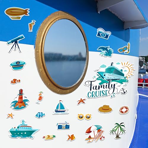 Imanes Decorativos para Puertas Tema Crucero Familia 28 Piezas miniatura 5