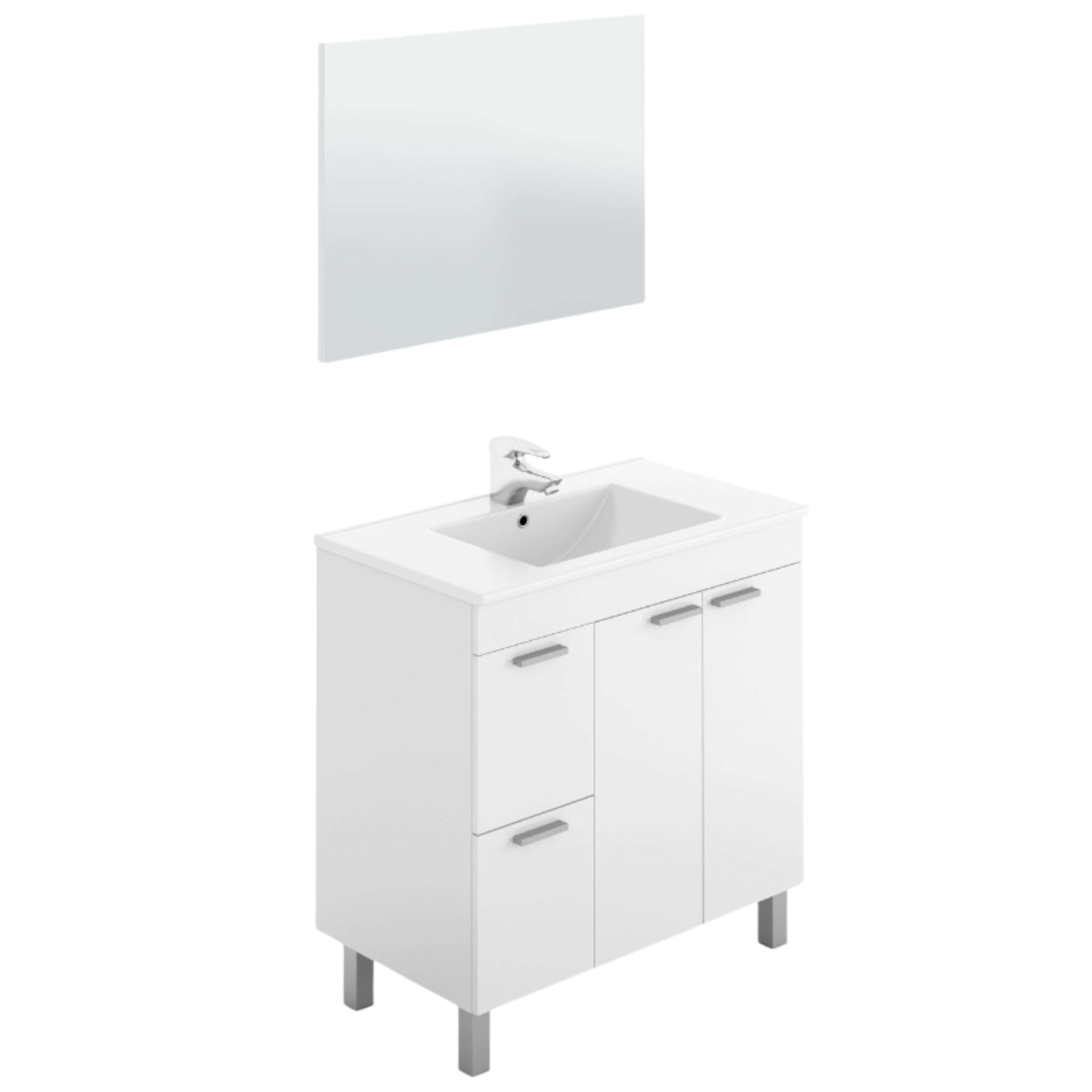 Lavamanos para Baño Cerámico 52x18x40 cm