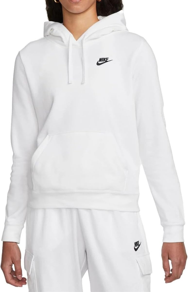 White nike hoodie womens Clearance