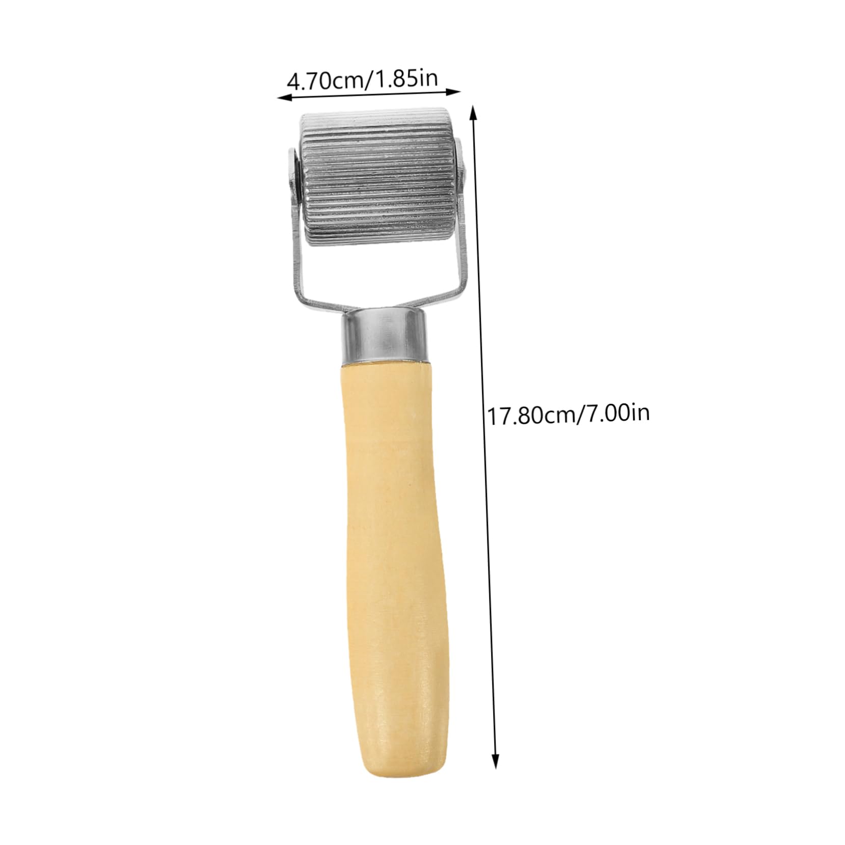 Kit Attrezzi per Riparazione Pneumatici Auto Ferro 4 Pezzi | Manico in Legno, Rullo Metallico a Scorrimento Fluido, Confezione Leggera da 4 Pezzi per Interventi Rapidi