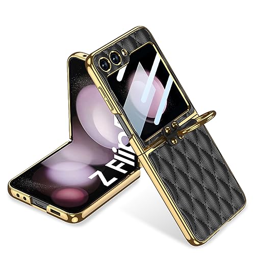 Évitez les bris d'écran sur votre Samsung Galaxy Z Flip 5 grâce à cet étui noir