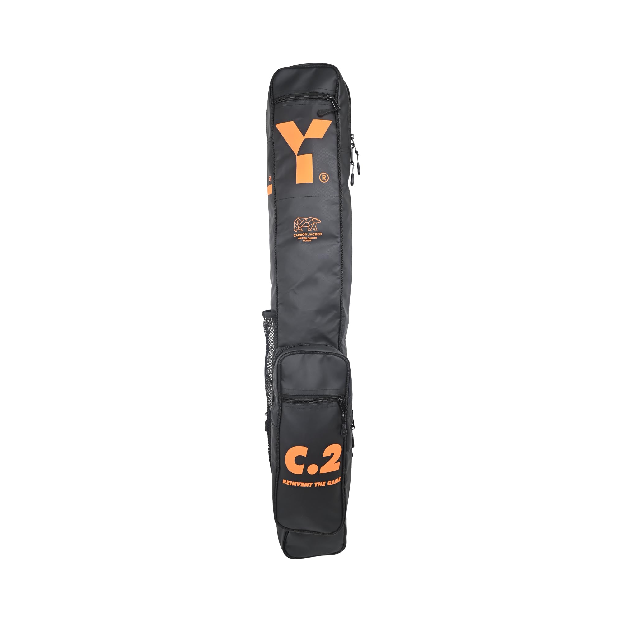 Y 1 sac de hockey C.2, sangle rembourrée, parfait pour les juniors, petits compartiments séparés, espace pour 2 bâtons, 30 l