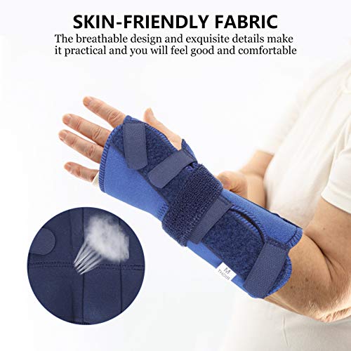 EXCEART Apoio de Pulso Cinta de Pulso Cinta de Fixação Suporte de Fixação de Mão Com Tala Protetor d