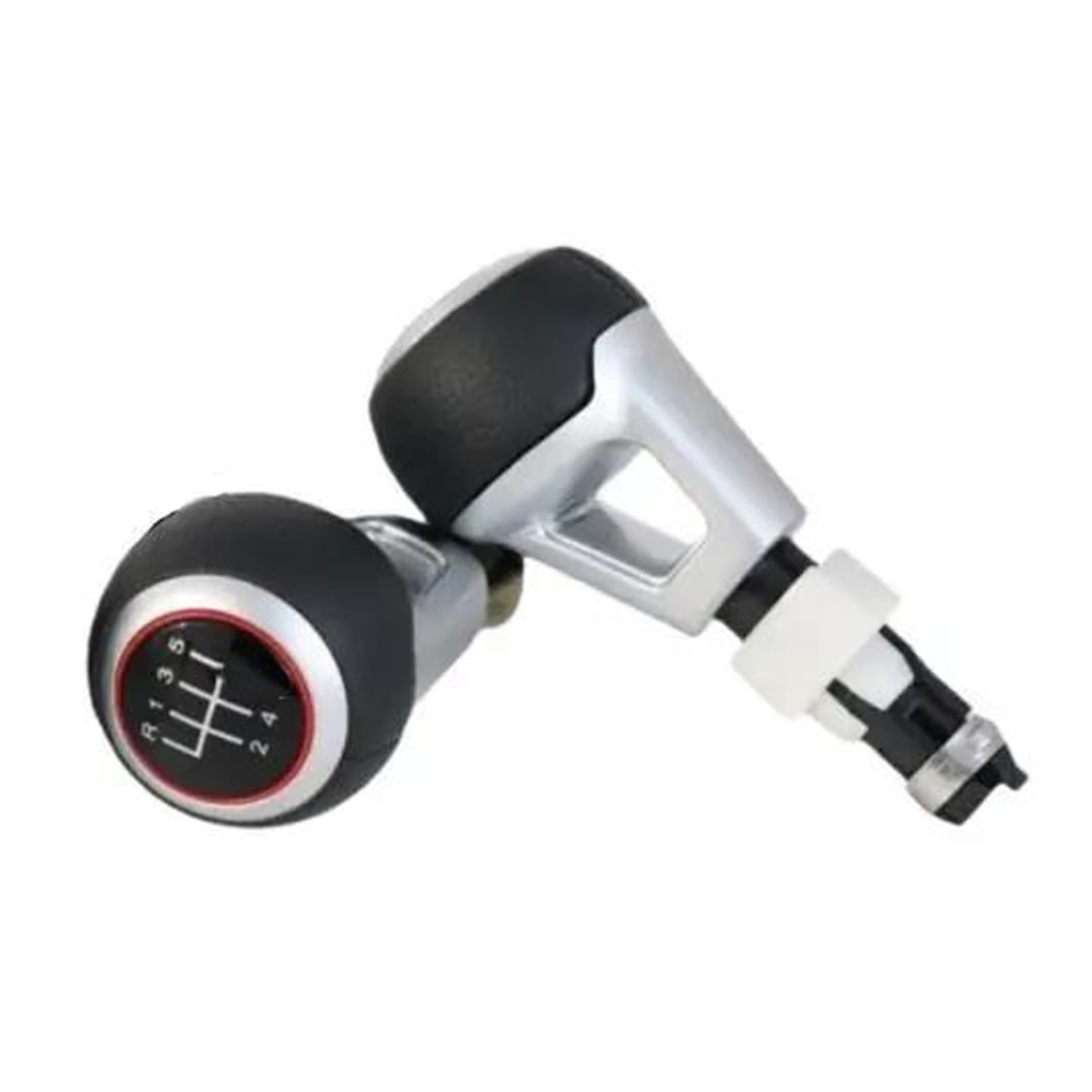 WLNWERDPKK Gear Shift Knob 1PCS for TT for TTS A3 S3 A4 A6 Manual Lever Sihifter Stick 5/6 Speed Gear Shif Knob Stick Knob(5 Speed)