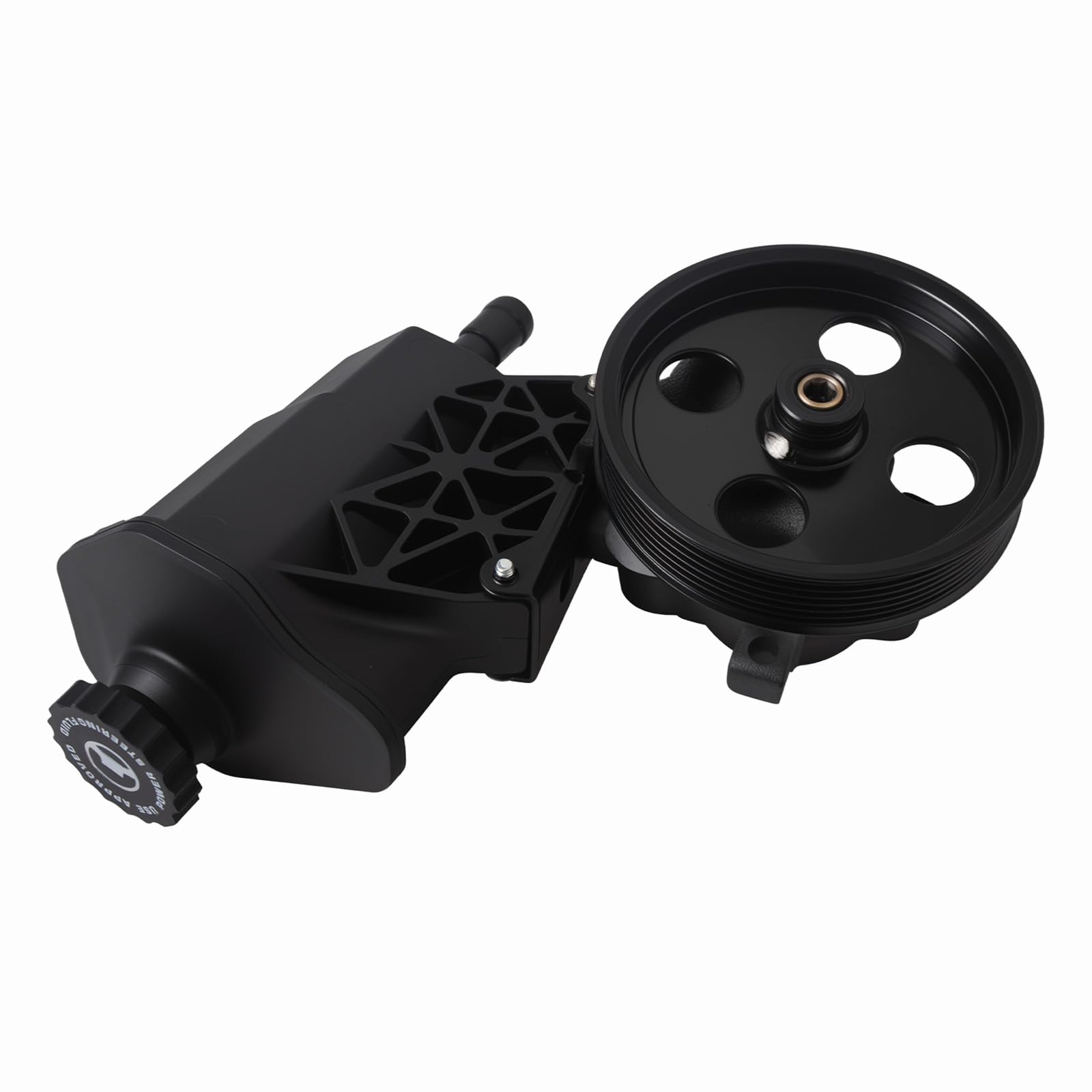 TUCAREST Power Steering Pump 20-70269 (For 3.7L/4.7L/5.7L;w/Reservoir w/Pulley) Compatible With 2002 2003 2004-2007 Do-dge Ram 1500 [OE# 96-70269