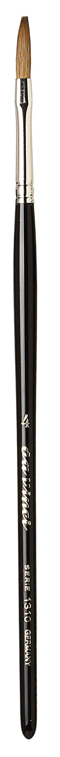 da Vinci Watercolor Series Maestro Paint Brush, One Stroke Medium Length Kolinsky Red Sable, Size 4 (1310-04)