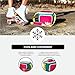 Igloo 90s Retro Collection Square Lunch Box Cooler with Front Pocket and Adjustable Strap, Insulated Leakproof Lunch Cooler Bag, Reusable Lunch Tote