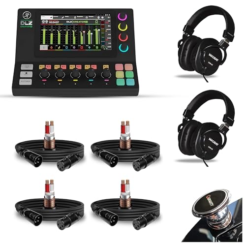 Mackie DLZ Creator XS Compact 6-channel Digital Mixer, USB, 7