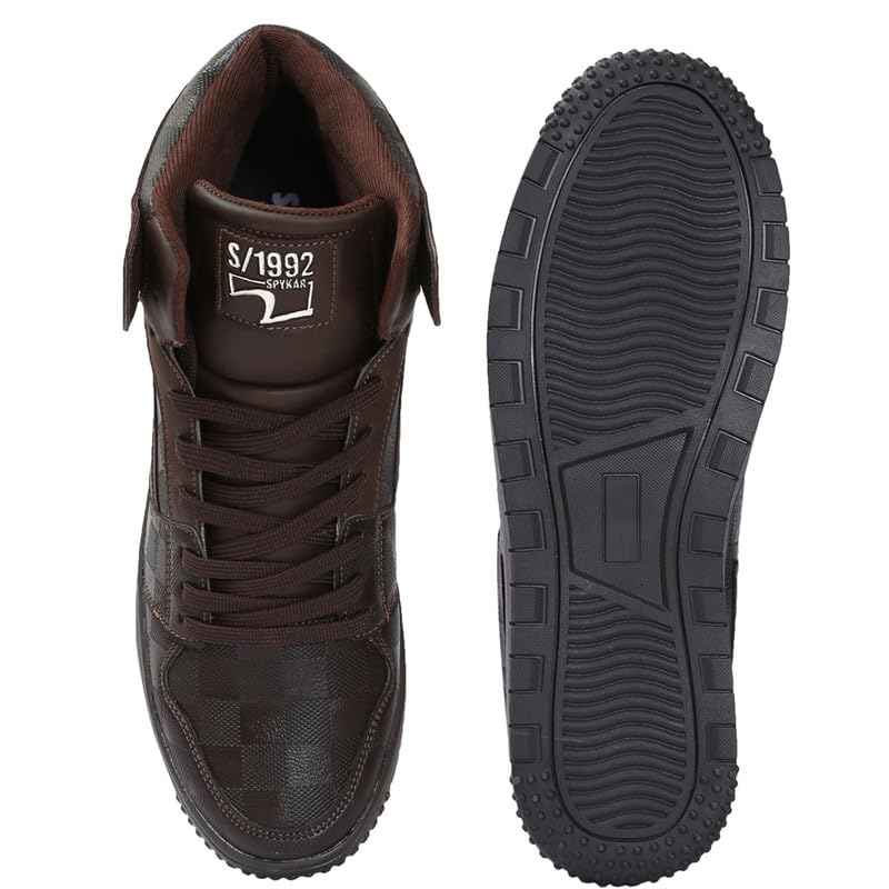 Image of Spykar Men Lace Up Sneaker Shoes
