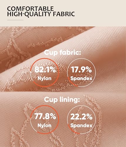 Image of Jelly Bras for Women Plus Size Minimizer No Underwire Supportive Full Coverage Wider Straps Seamless Tshirt Bra