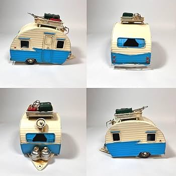 Amazon.co.jp: ブリキ キャンピングトレーラー ミニクーパー