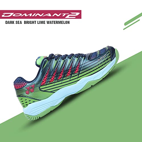 Image of YONEX Badminton Shoes Tour Dominant 2 | Ideal for Badminton,Squash,Table Tennis,Volleyball | Non-Marking Sole |TRU Cushion |Durable Skin Light|Synchro-Fit Insole|Toe Assist Shape|Hexa Grip |Light Weight|