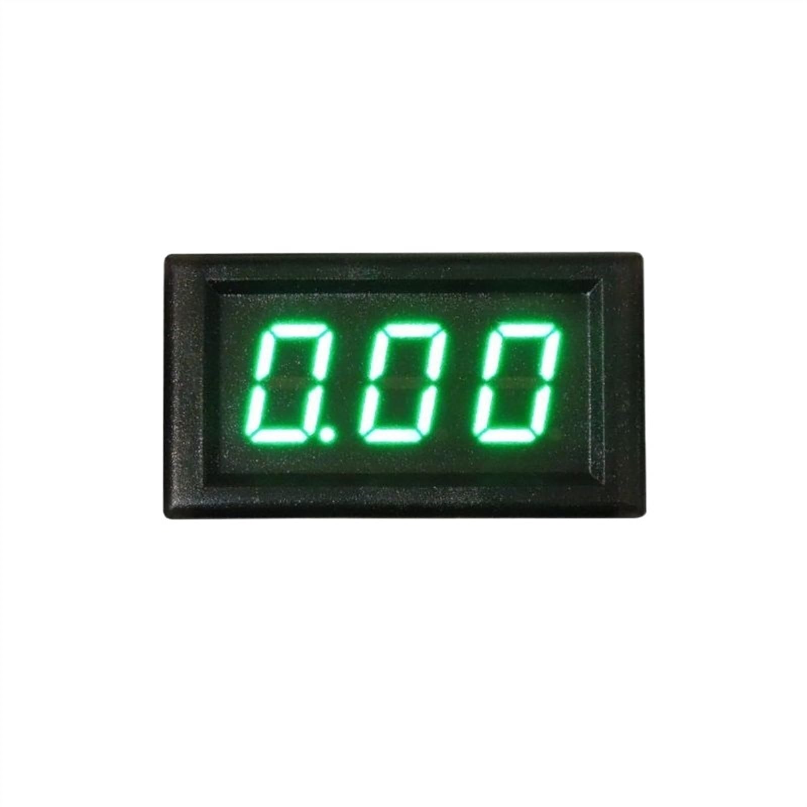 Amperímetro de CC de 0 a 500 A, amperímetro LED, medidor de panel de CC, comprobador de corriente, kit de sensor de transformador de corriente directa y negativa