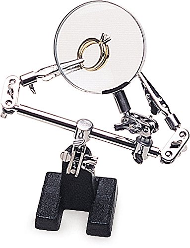 Double Third Hand with Clips and Magnifier | HOL-163.00