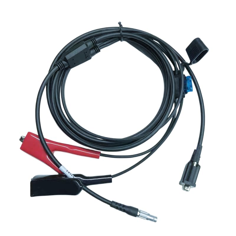 New Y-Cable GEV187A for L e ICA Total Station to PC and Battery