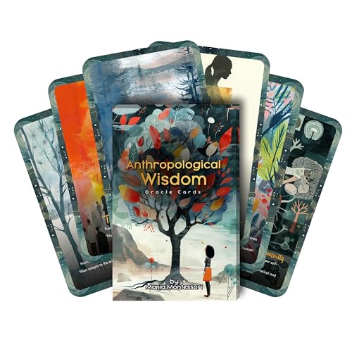 Ibiza Tarot Anthropological Wisdom - Oracle Cards - by Maria Montessori - English