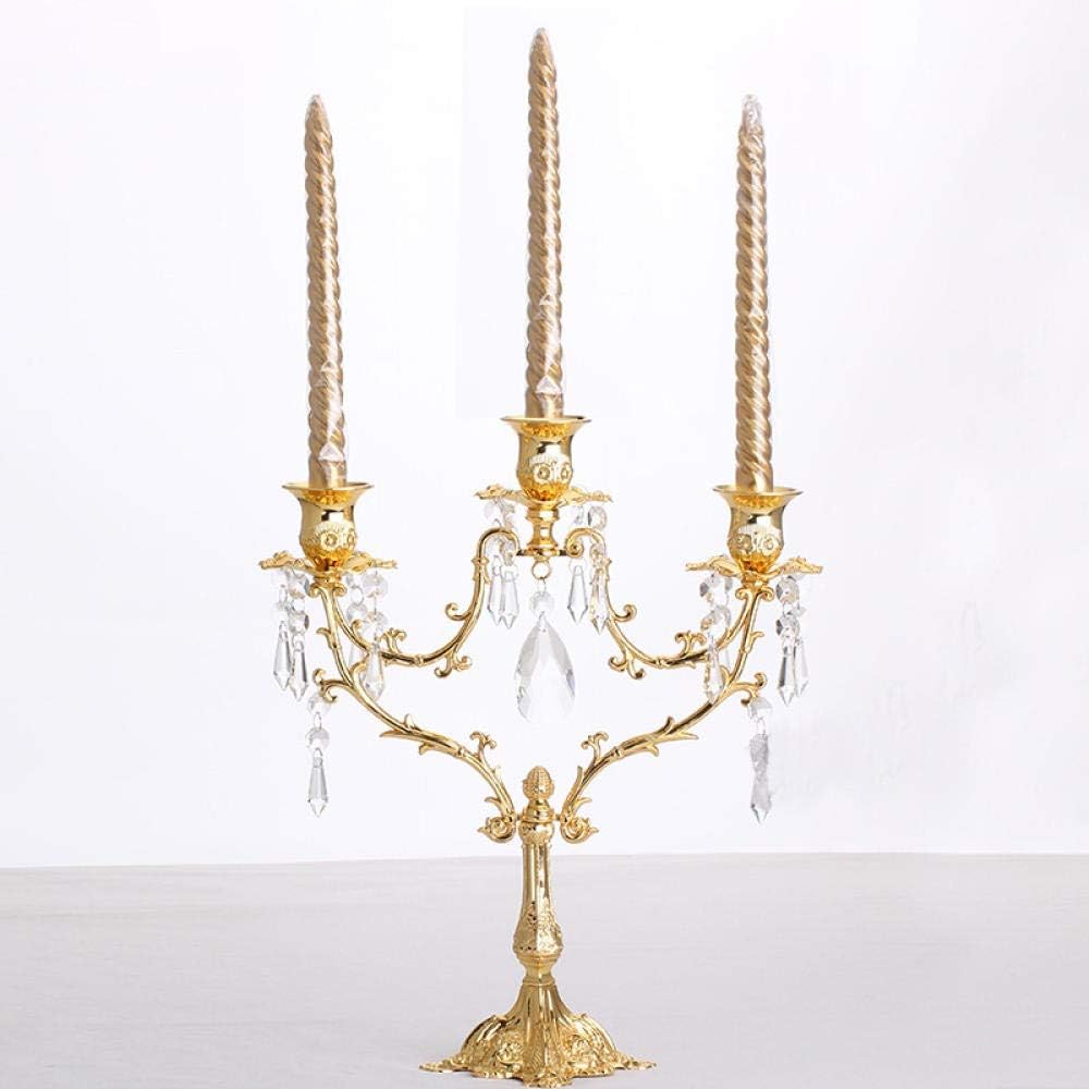 Amazon.de dehong Eisen Kerzen Kerzenständer 3 Arme Kerzenhalter in