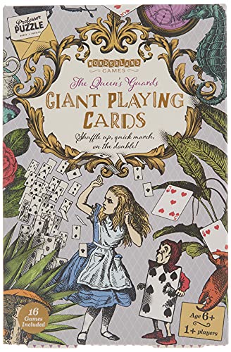 Naipes Gigantes The Queen’s Guard Alice in Wonderland miniatura 4