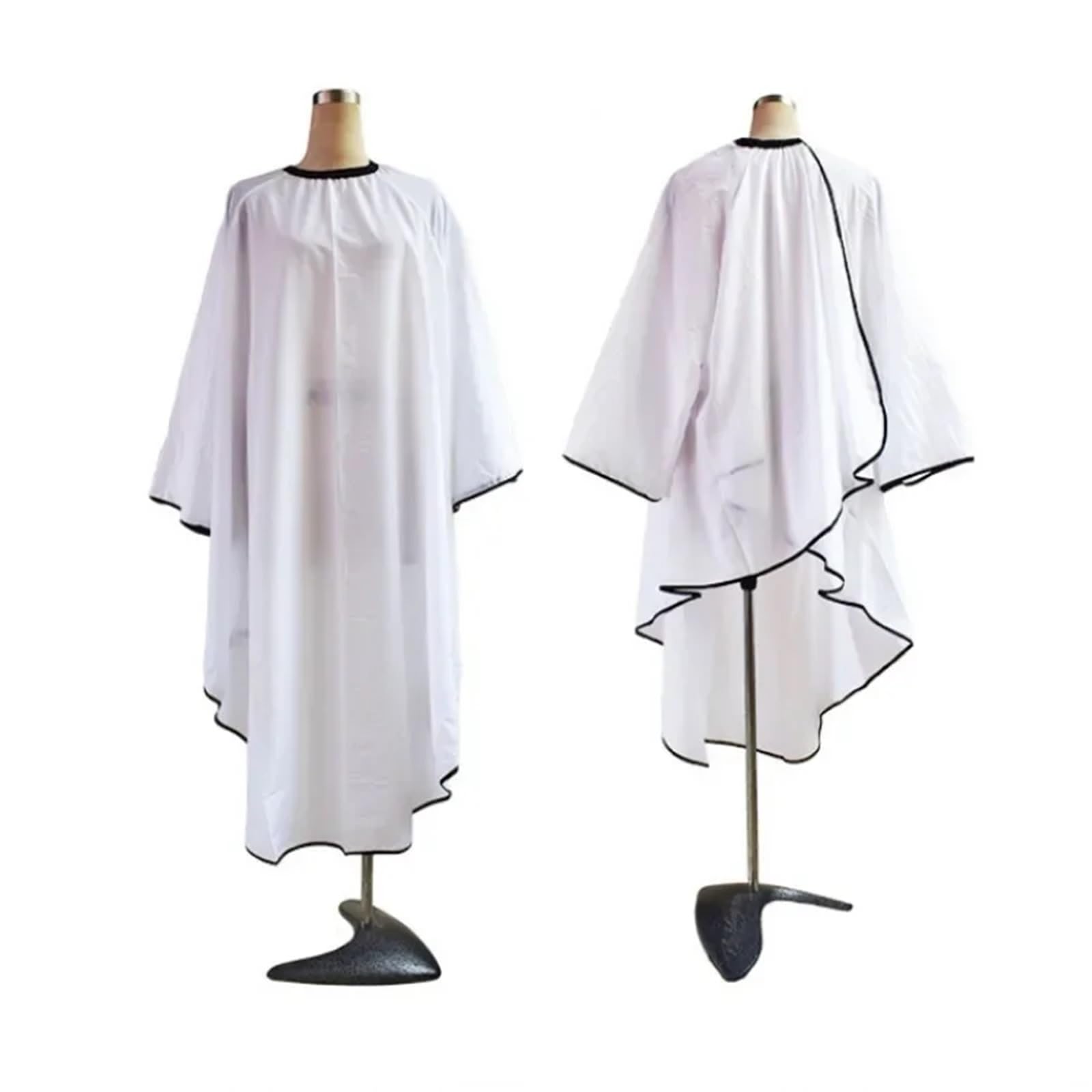 Delantal con mangas for barbería, paño for corte de pelo, capa for, bata peluquería, accesorio salón, 3 uds Para Peinado Cortes