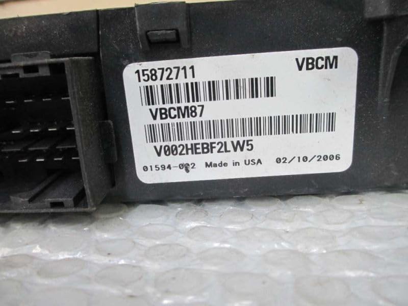 Body Control Module BCM SV6 Fits 05-09 Montana Relay TERRAZA Uplander 15872711