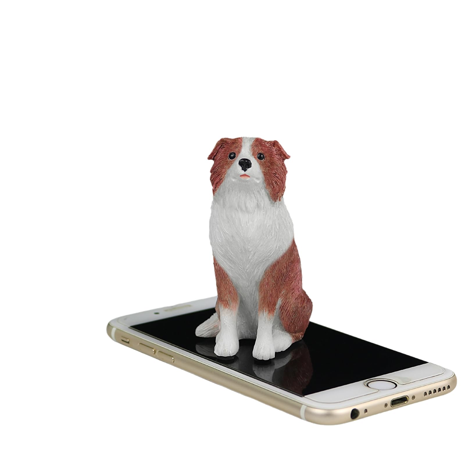 Amazon.co.jp: 3.15インチ 小さな樹脂ボーダーコリーフィギュア