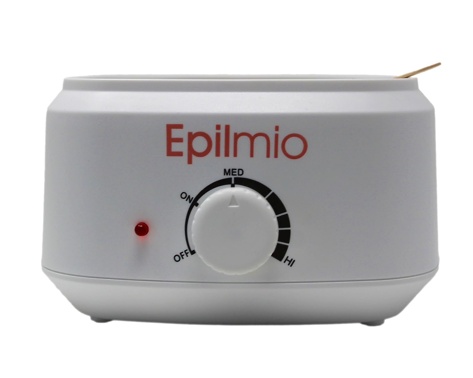 Leydi Brazilian Waxing Set Basic Honig – Elektrischer Wachserhitzer mit 1000g Heißwachsperlen – Waxing Set für Zuhause – Inkl. Spatelset – Für Intim, Körper & Gesicht