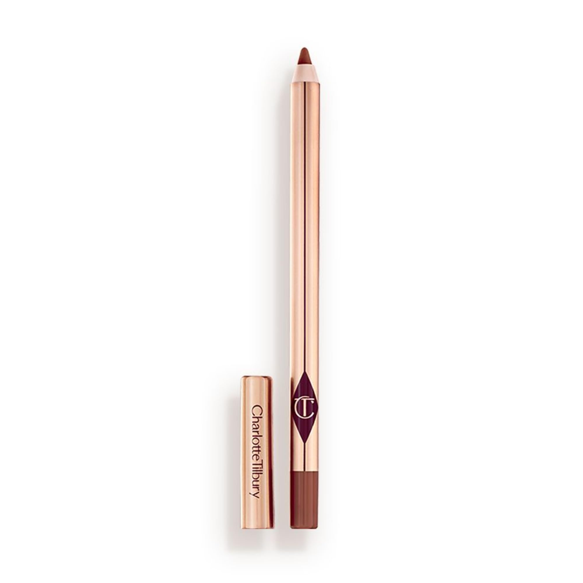 Charlotte Tilbury Lip Cheat Lip Liner Pencil - Gives Lips a Fuller-Looking, Defined Pout - Enriched with Jojoba Oil & Hyaluronic Acid - Waterproof, Smudge-Proof & Transfer-Proof
