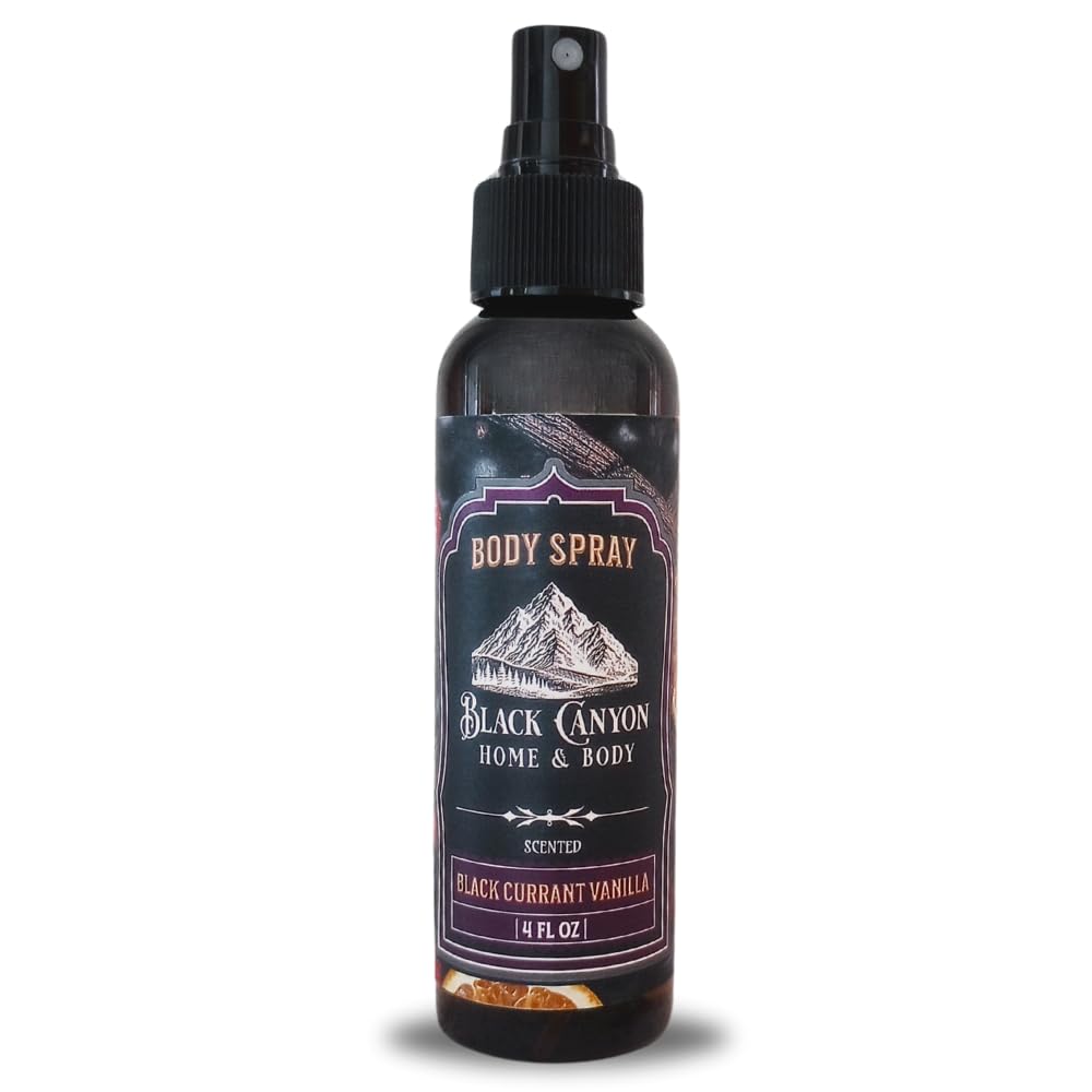 Black Canyon Body Spray - Black Currant Vanilla Scent