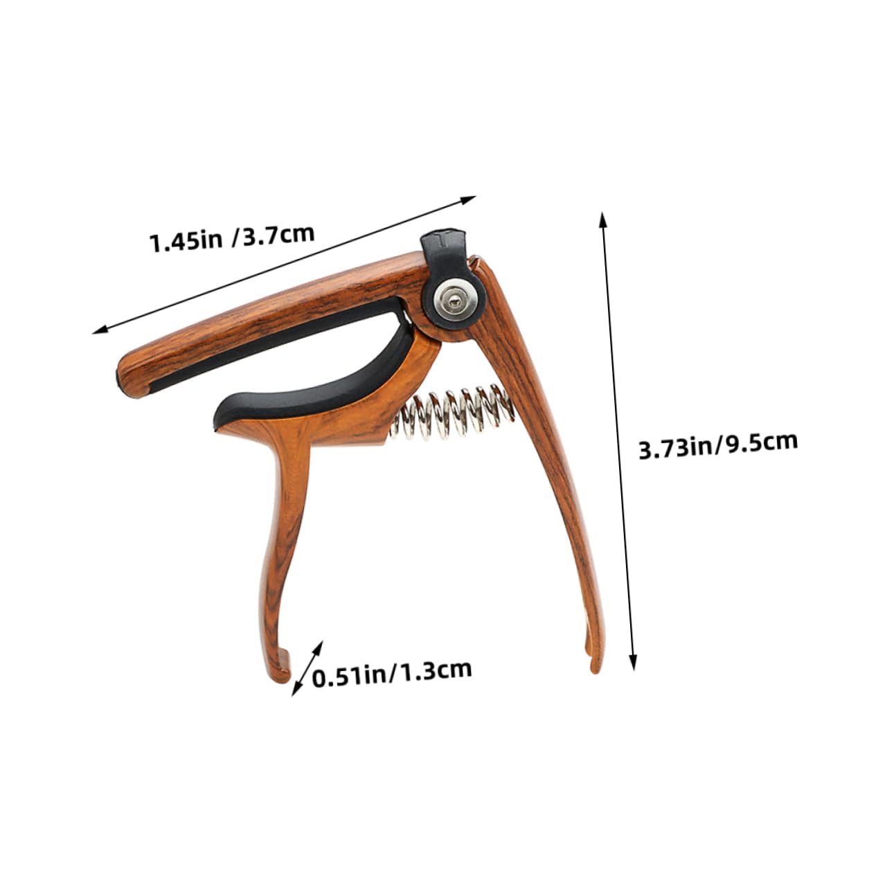 Capo Para Guitarra Ajustable Afinador Rápido Para Guitarra Acústica y Eléctrica Accesorio Esencial Para Músicos