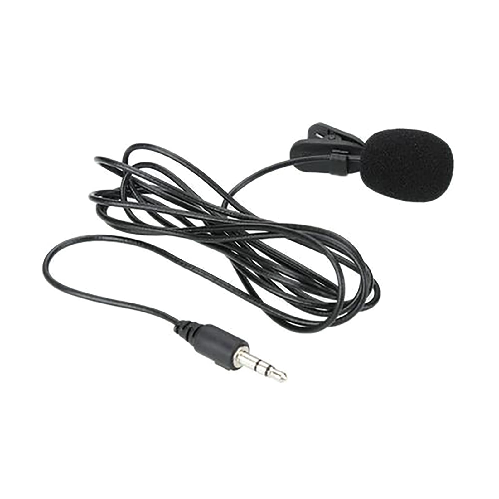 3.5mm Lavalier Microphone Hands-Free Collar Clip Mic for Video Video Conference Vlogging