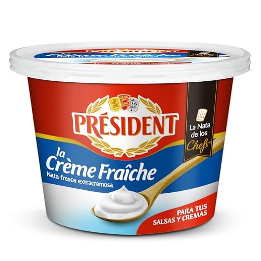 President Crème Fraîche (Crema Agria), 200g