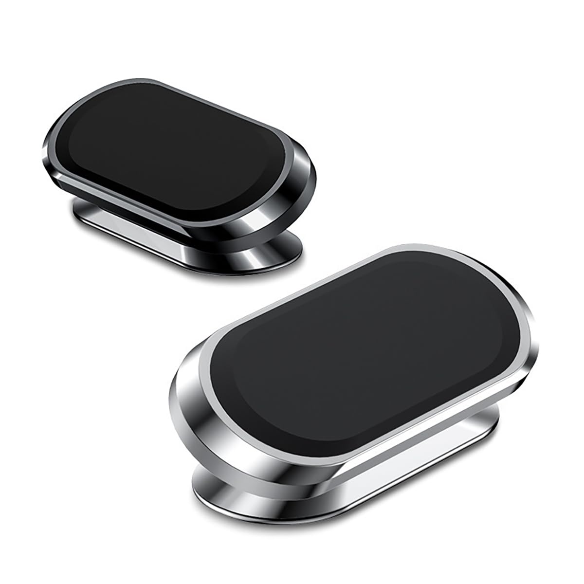 2 pezzi porta cellulare auto magnetico universale. Supporto per telefono regolabile e ruotabile a 360° Adatto per l'uso su cruscotti