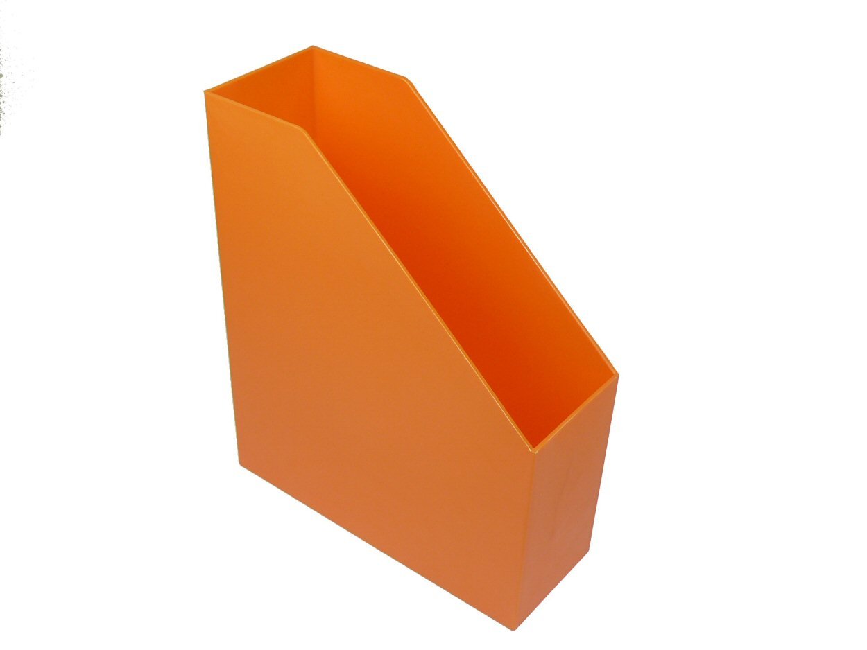 Romanoff Products Magazine File, Orange