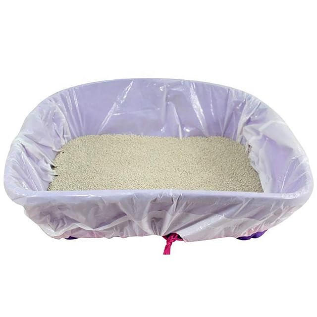 Foto 5 de 8 de Bilieasy Bolsas de arena para gatos grandes con cordones, resistentes a los arañazos