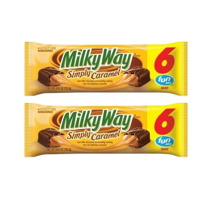 Buy (2 pack) Milky Way Simply Caramel Milk Chocolate Fun Size Candy