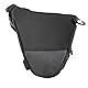 SHIMA Division HIP Bag Beintasche Motorrad Damen Herren Beingurte Multifunktionale Reflektierend Hüfttasche wasserdichte Tasche Motorradzubehör Leg Bag (Schwarz, 2 Liter)