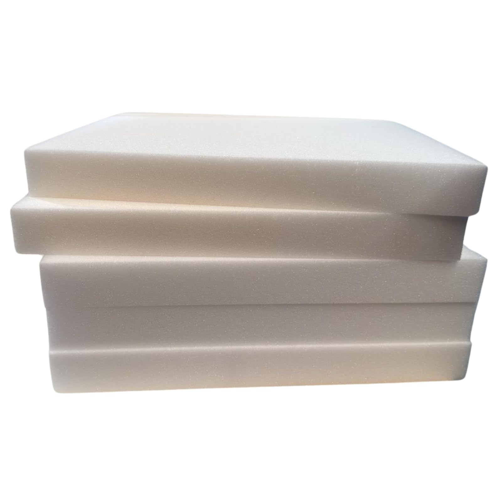 ComfyWise Upholstery Foam High Density Foam Chair Pads Padding Foam Cut to Size for Custom Upholstery Sheet Cushions, Perfect Replacement For Your Furniture (2 in, 24 x 24 in)