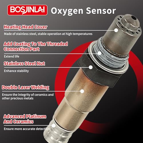 Sensor de Oxígeno para Infiniti QX56 y Nissan Pathfinder 4 Piezas miniatura 4