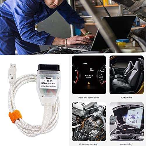 K+Dcan Cable Obd Diagnostic Cable For Bmw E Series Coding Car Ediabas K+Can Obd2 Usb Interface Working With Ncs Expert Tool32 #TOP1