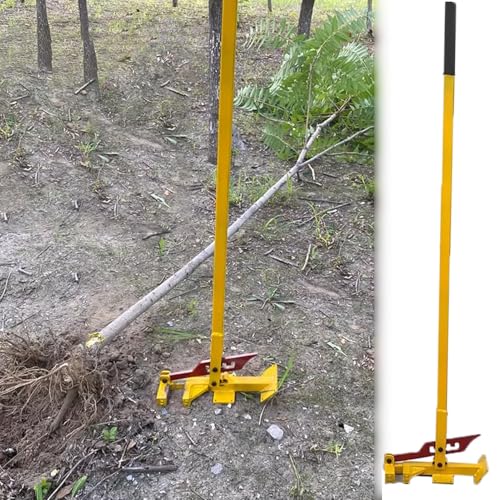 杭抜き 木の根や杭用の大型苗木引き抜き機、 フェンスの支柱や鉄管用のてこ式リフターツール、 4×4 cmの木製支柱撤去用具