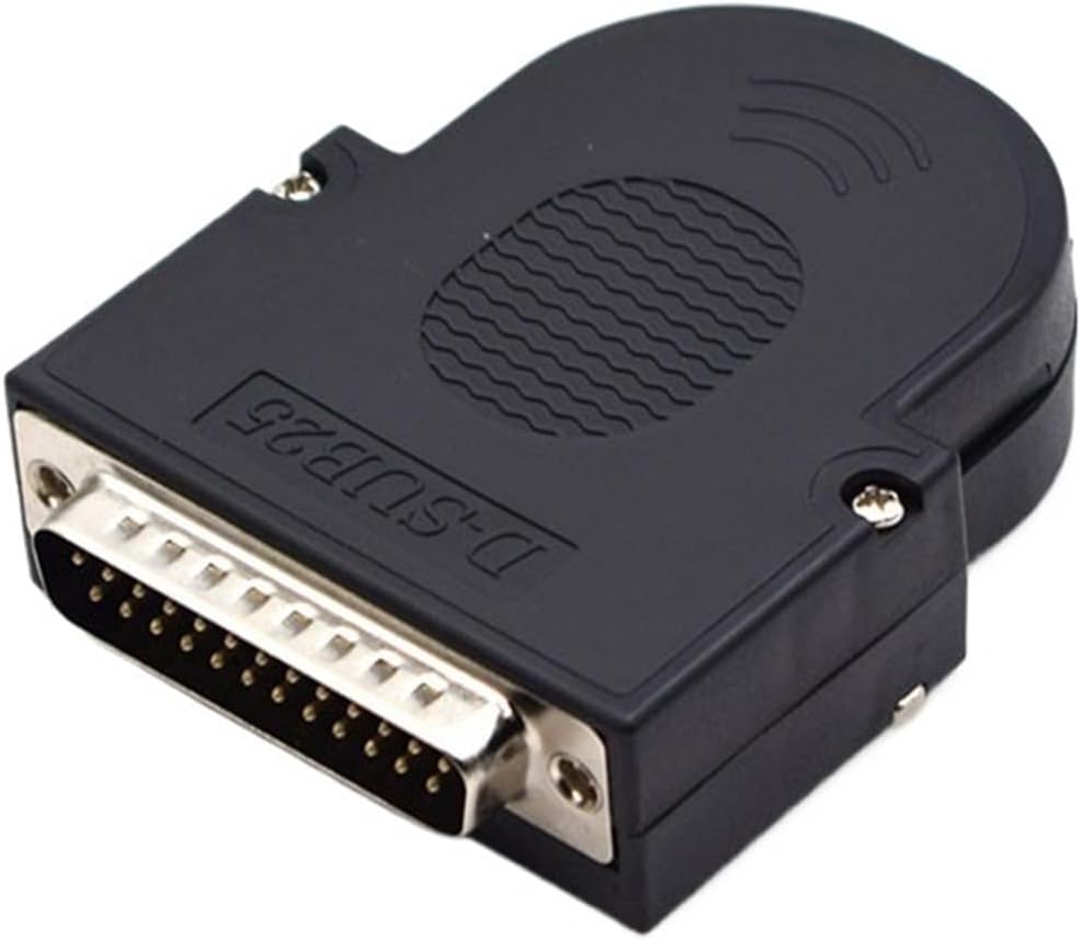DB25 Welding Free Male Head 1Pcs and Female 1pcs 25PIN Adapter Board Terminal Serial Port(Male Connector)