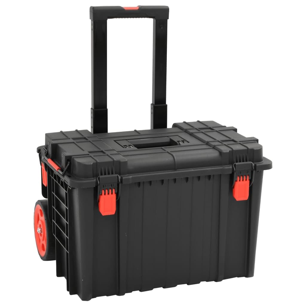 Valigetta rigida portatile in PP e ABS, 55,5 x 34,5 x 13,5 cm, con design antiurto e valvola di pressione integrata, Nero , 56.5 x 45.5 x 48 cm, alla moda