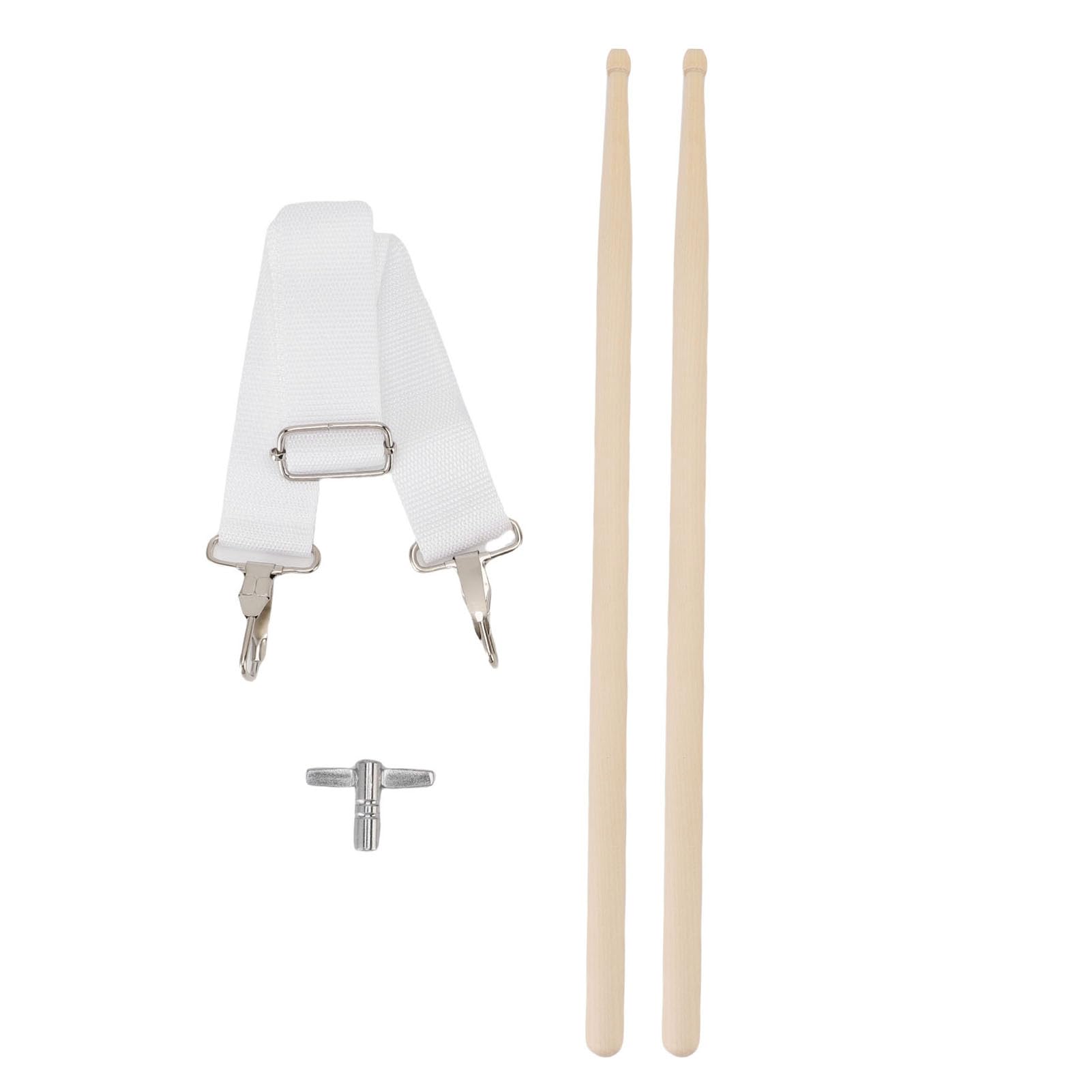 Fafeicy Caja para Principiantes, Acero de Aleación con de 6 Lengüetas, Excelente Claridad de Tono, 14 Pulgadas para Bateristas Adultos y Percusión de Marcha