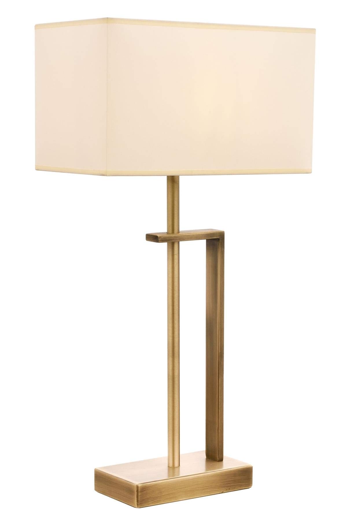 AVONNI ML-9109-1E Eskitme Kaplama Masa Lambası, E27, Metal, 35cm