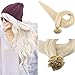 Full Shine 18" Keratin Remy 100% Human Hair Extension Color #60 White Blonde U Tip Human Hair Extension 1g/Strand 50 Gram Per Package