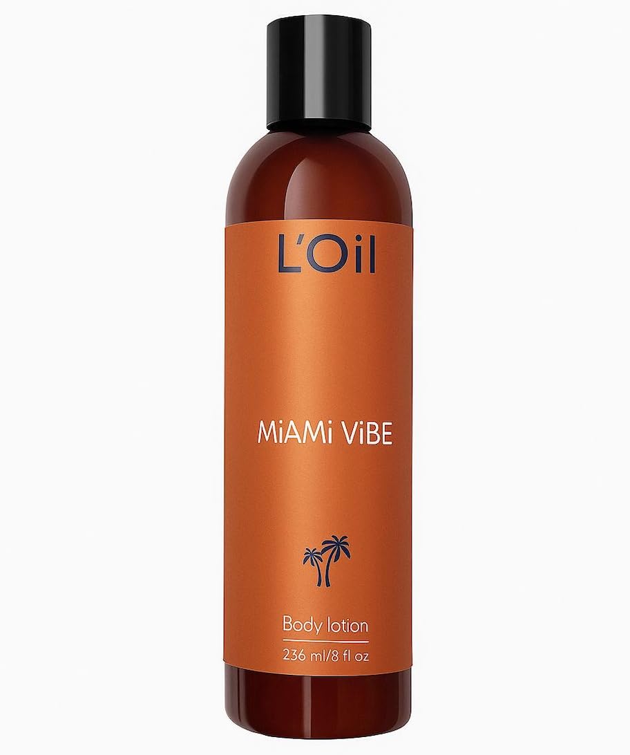 Amazon.com : L'Oil Miami Vibe. Firming and Toning Body Lotion with